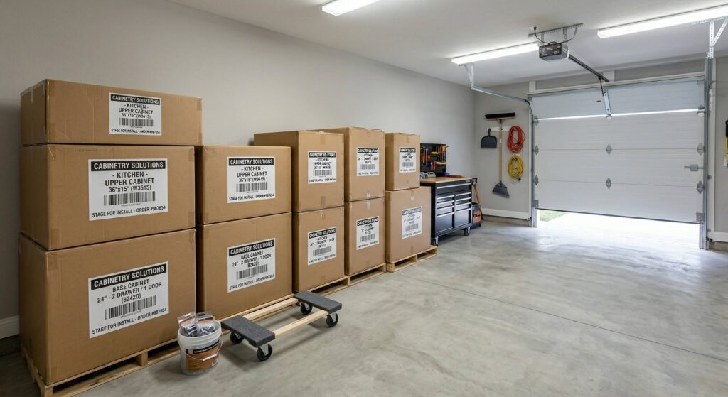 Kitchen cabinet delivery during remodel timeline in Minnesota - how long does a kitchen remodel take